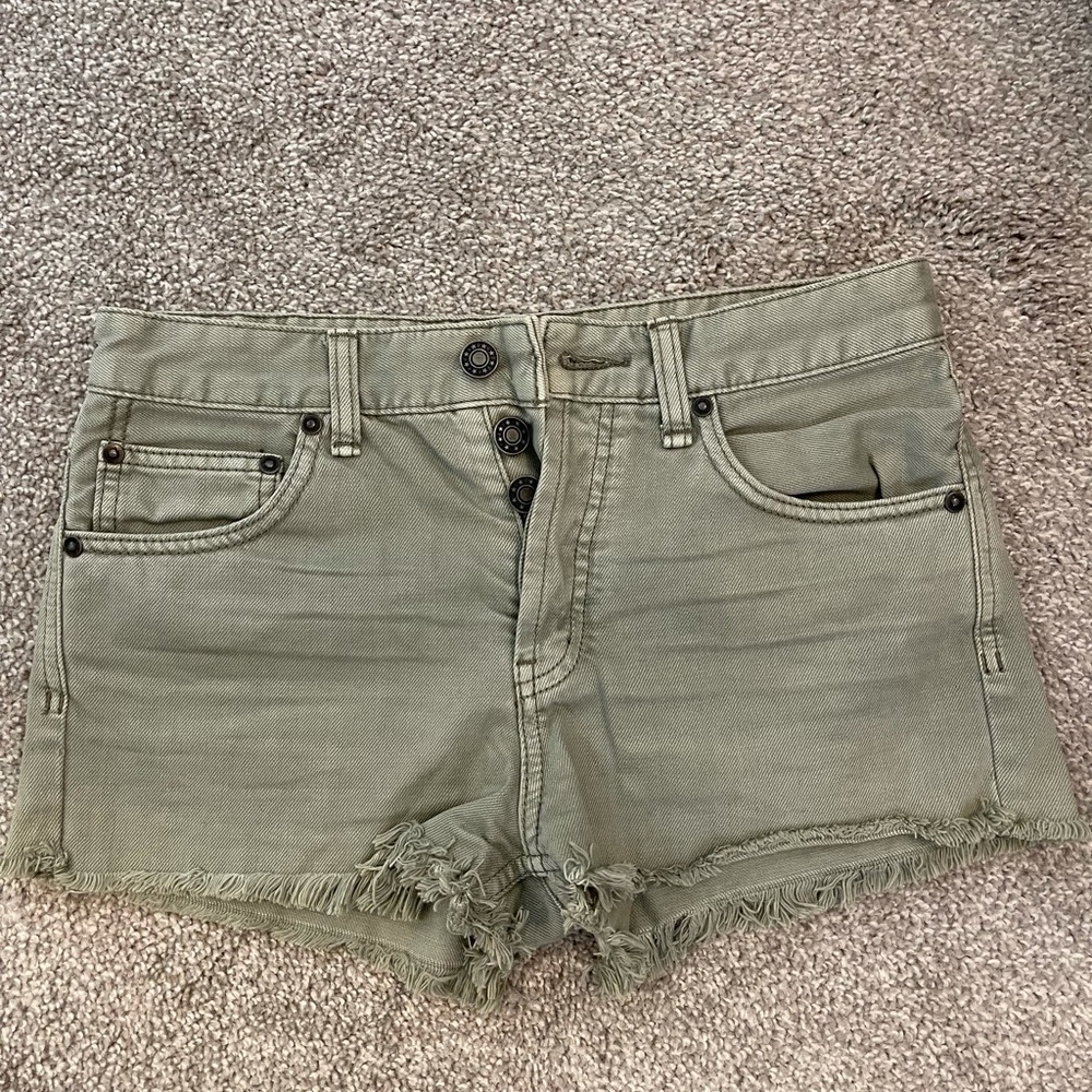 Free people Jean shorts